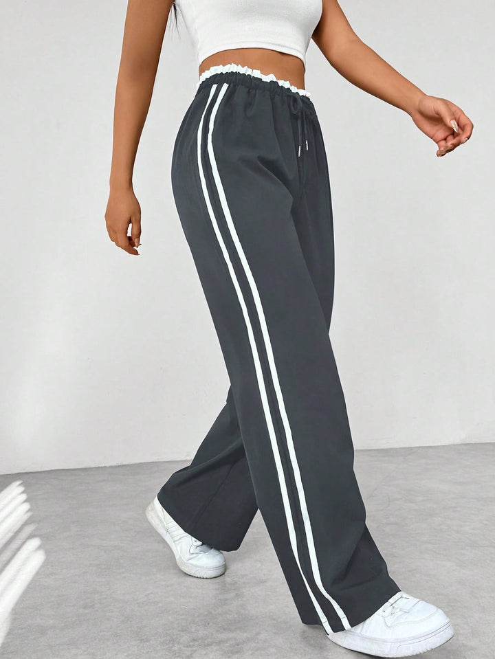 Sportive Wide-Leg Women’s Pants