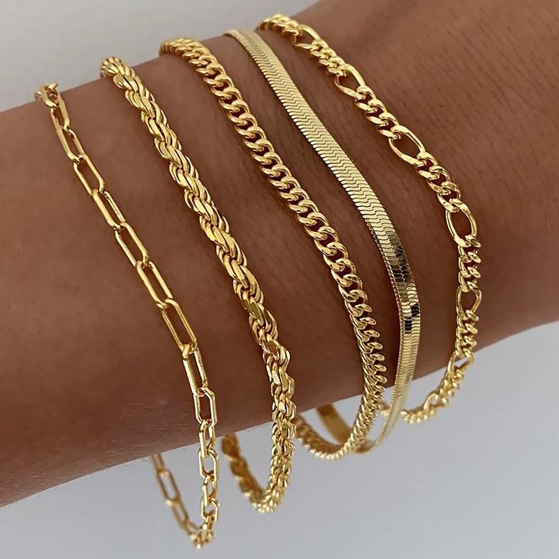 5pc Classic Bracelets Stack — product detail