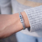 Classy Initial Love Clasp Bracelet — product detail