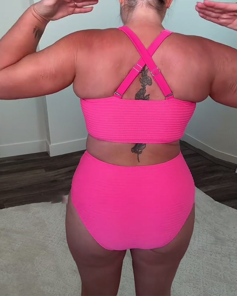 Ria | Plain Triangle Bikini