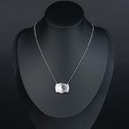 Dainty Belt Buckle Letter Initial Necklaces — product detail