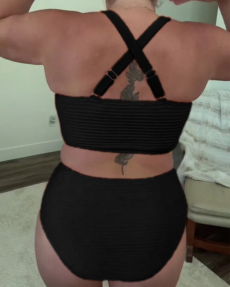 Ria | Plain Triangle Bikini