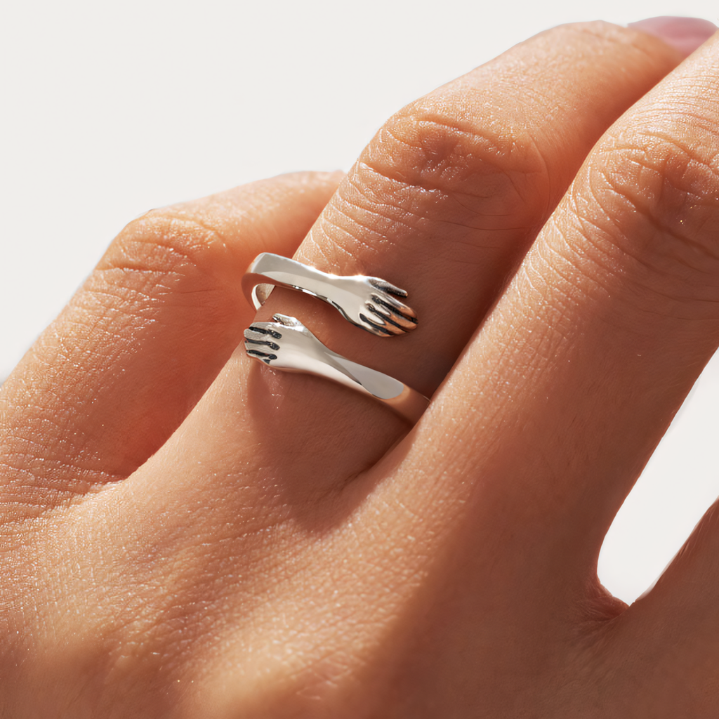 Love Warm Embrace Hug Ring — product detail