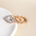 2pc Pear Cut Ring Set — product detail
