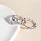 2pc Pear Cut Ring Set — product detail