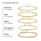 5pc Classic Bracelets Stack — product detail
