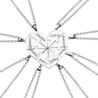 Personalised Family Heart Puzzle Necklace — product detail