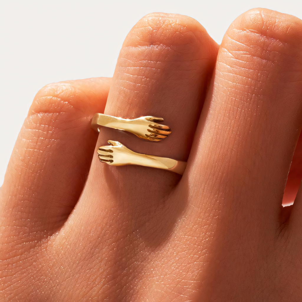 Love Warm Embrace Hug Ring — product detail