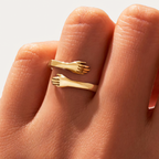 Love Warm Embrace Hug Ring — product detail