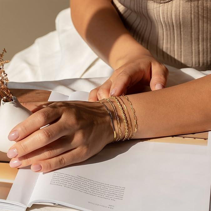 6pc Classic Bracelets Stack — product detail