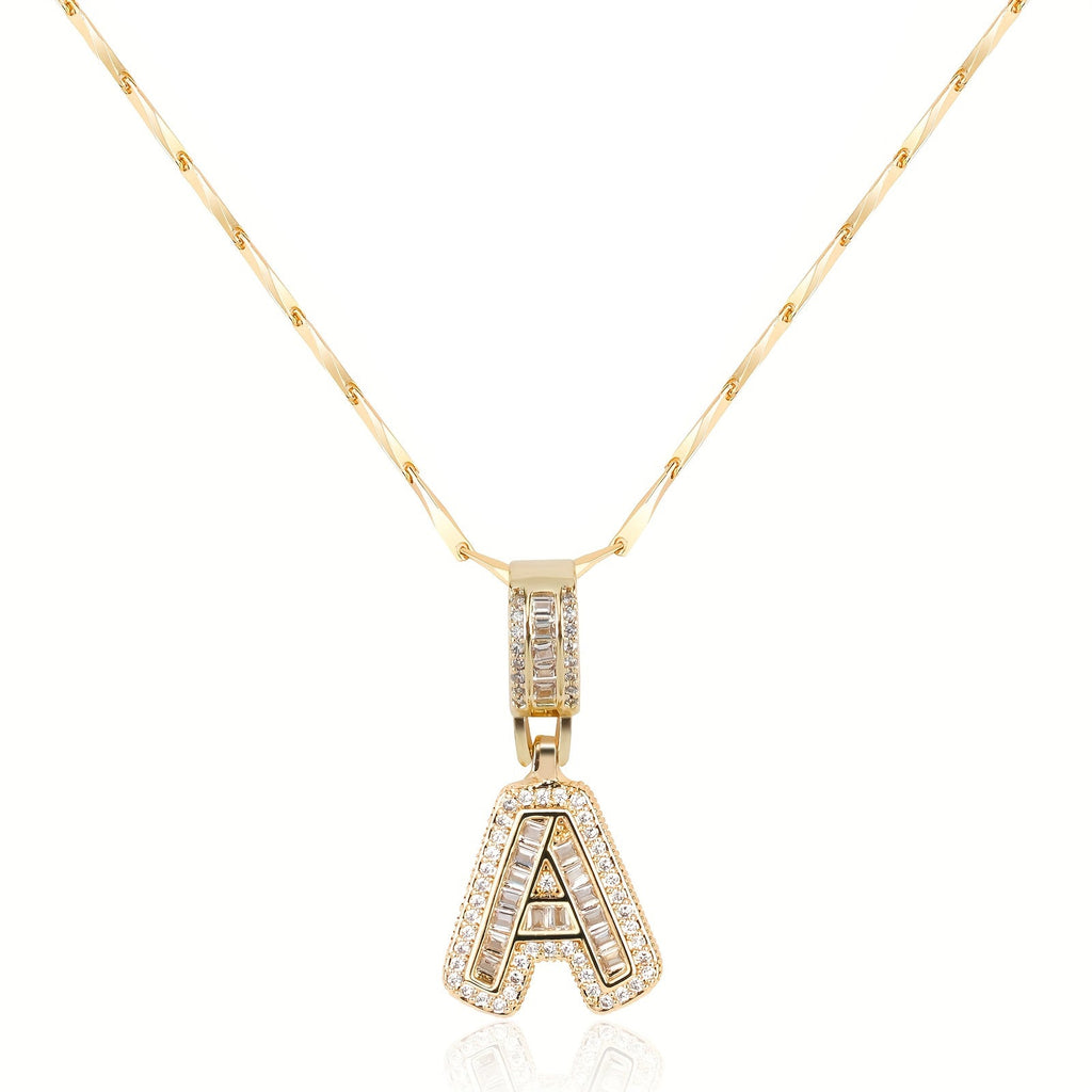 Bold Initial Necklace — product detail