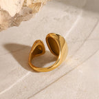 Chunky Rounded Open Square Ring — product detail