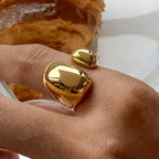 Chunky Rounded Open Square Ring — product detail