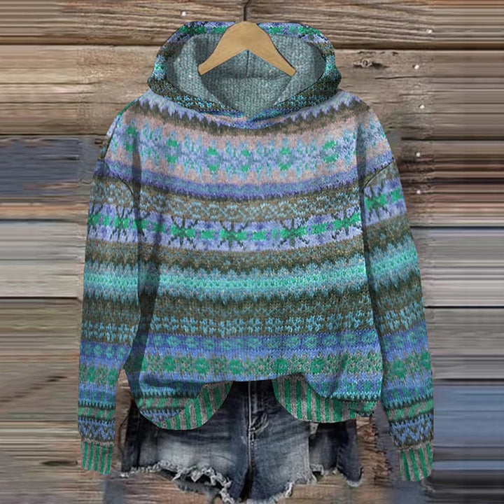 Tovira | Ethnic Retro Hoodie