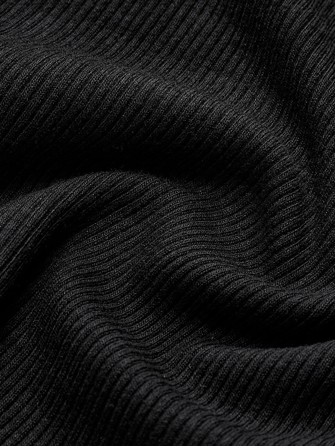 Jenna | Contrast Trim Long Sleeve Ribbed Top