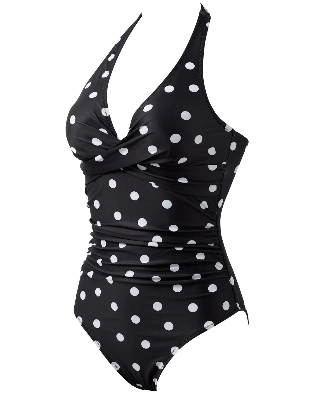 CHARLOTTE AVALON | FLORAL HALTER SWIMSUIT FOR WOMAN