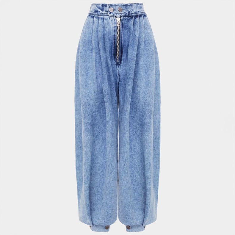 Eliana High-Waisted Balloon Jeans