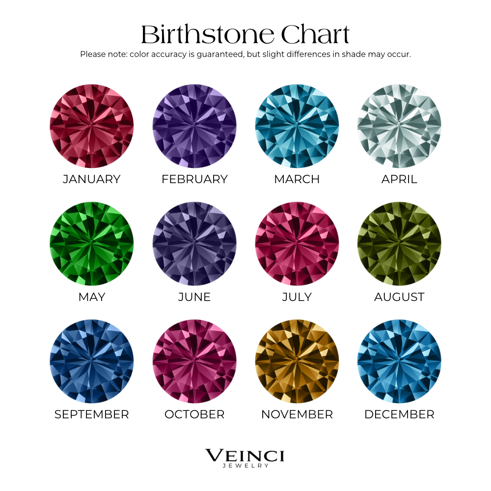 Forever Linked Birthstone Heart Necklace & Bracelet — product detail