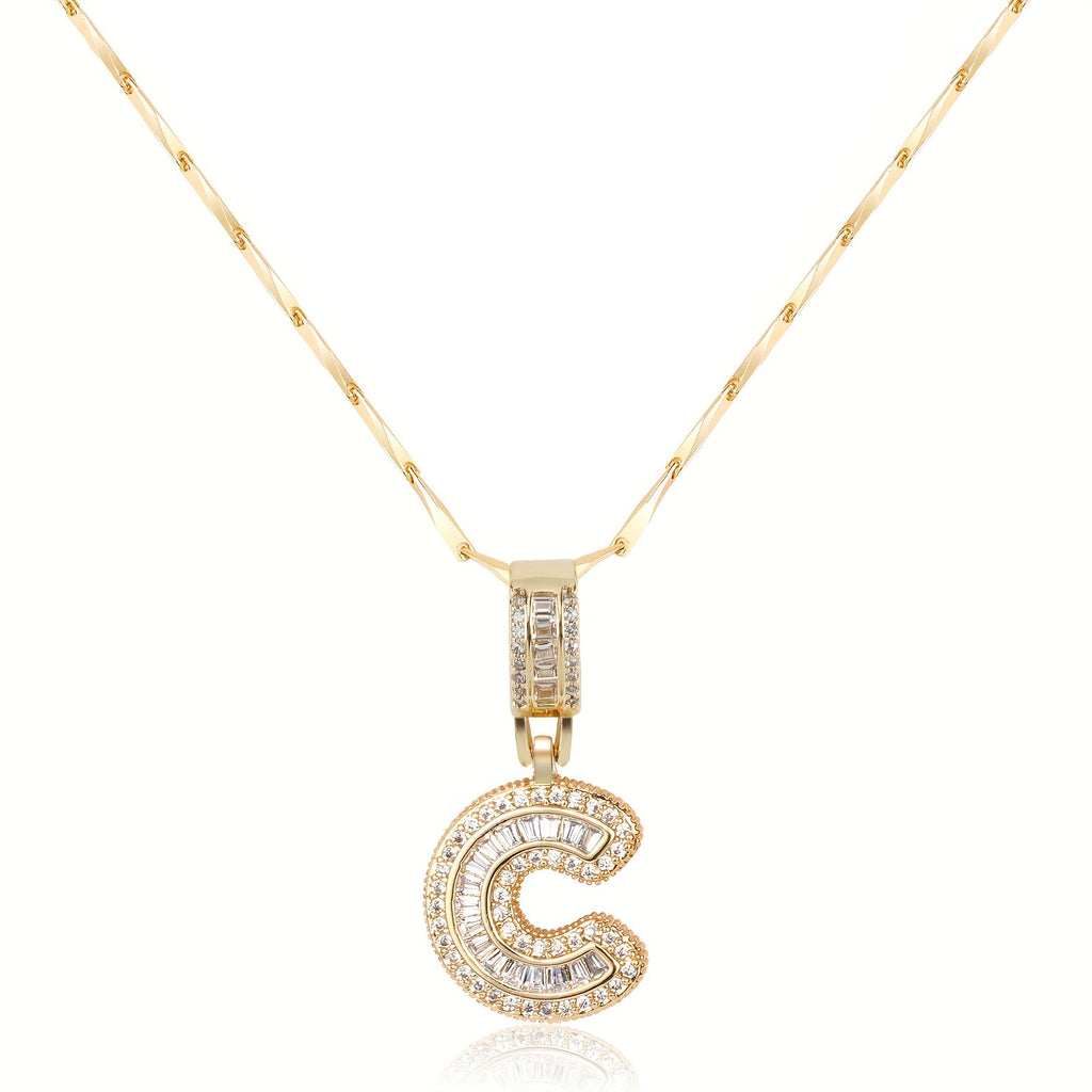 Bold Initial Necklace — product detail