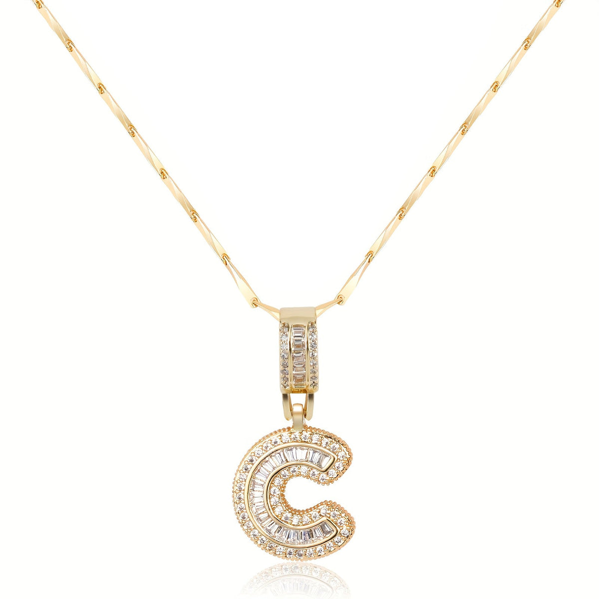 Bold Initial Necklace — product detail