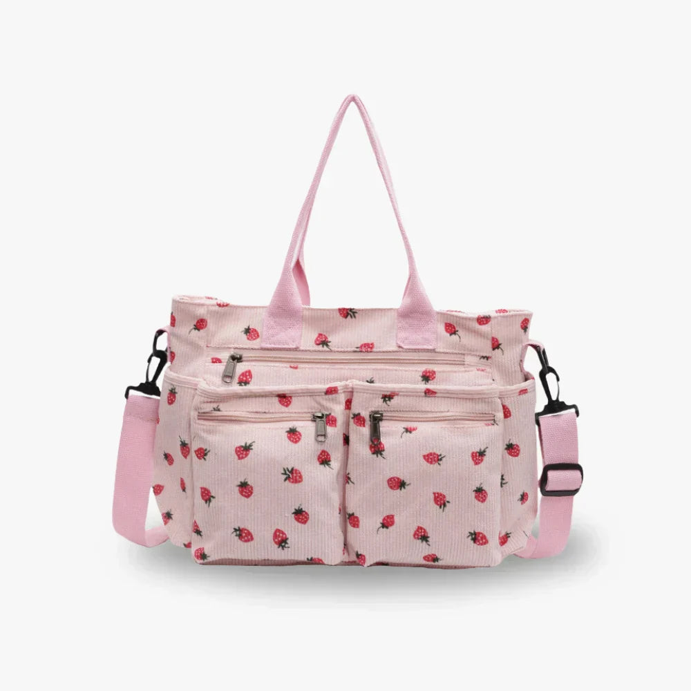 MIRELLA – STRAWBERRY TOTE BAG