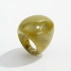 Chunky Oval Resin Ring — product detail