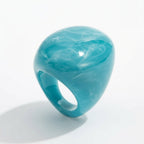 Chunky Oval Resin Ring — product detail