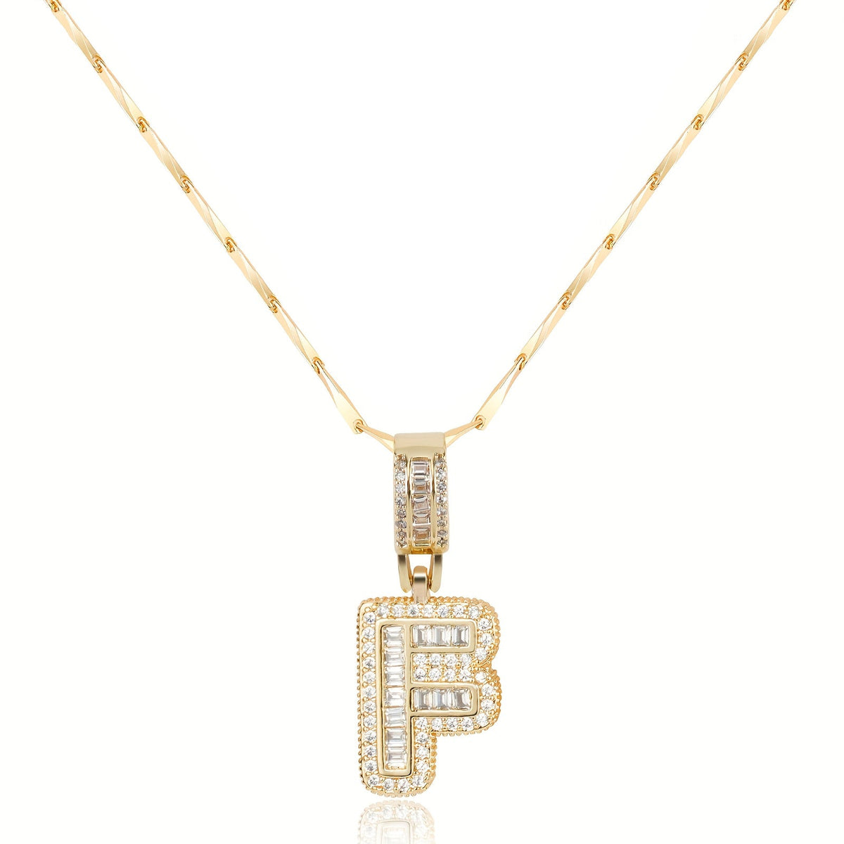 Bold Initial Necklace — product detail