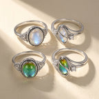Vintage Inspired Sparkling Accented Mood Ring — product detail
