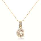 Bold Initial Necklace — product detail