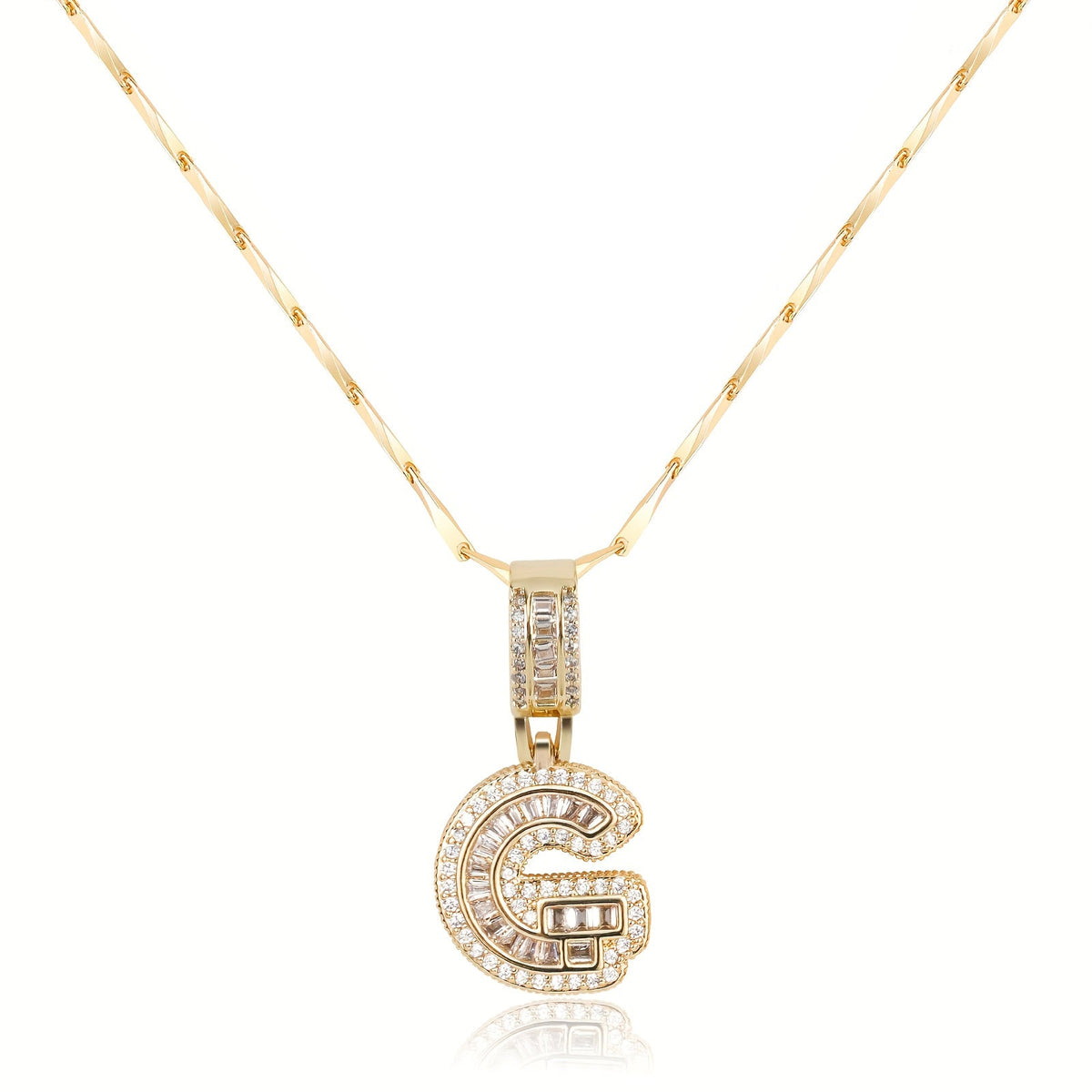 Bold Initial Necklace — product detail