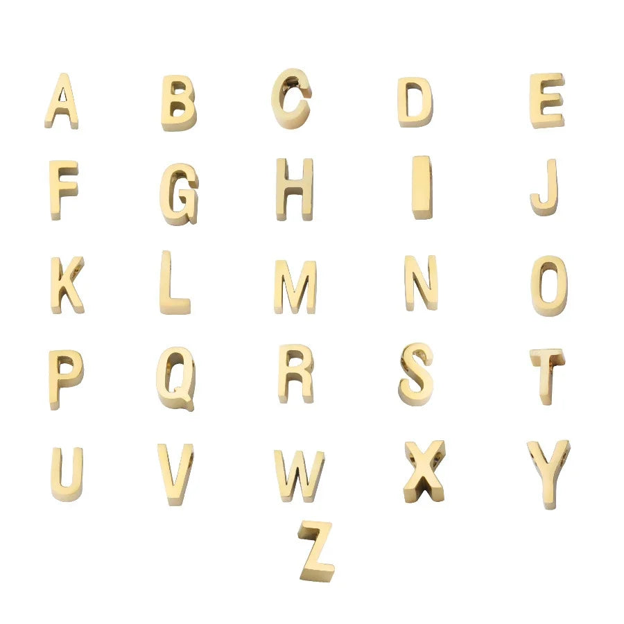 Dainty Minimal Letter Initial Necklace — product detail