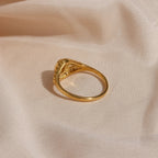 18k Vintage Inspired Pearl Ring — product detail