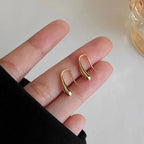 S925 Dainty Droplet Hook Earrings — product detail