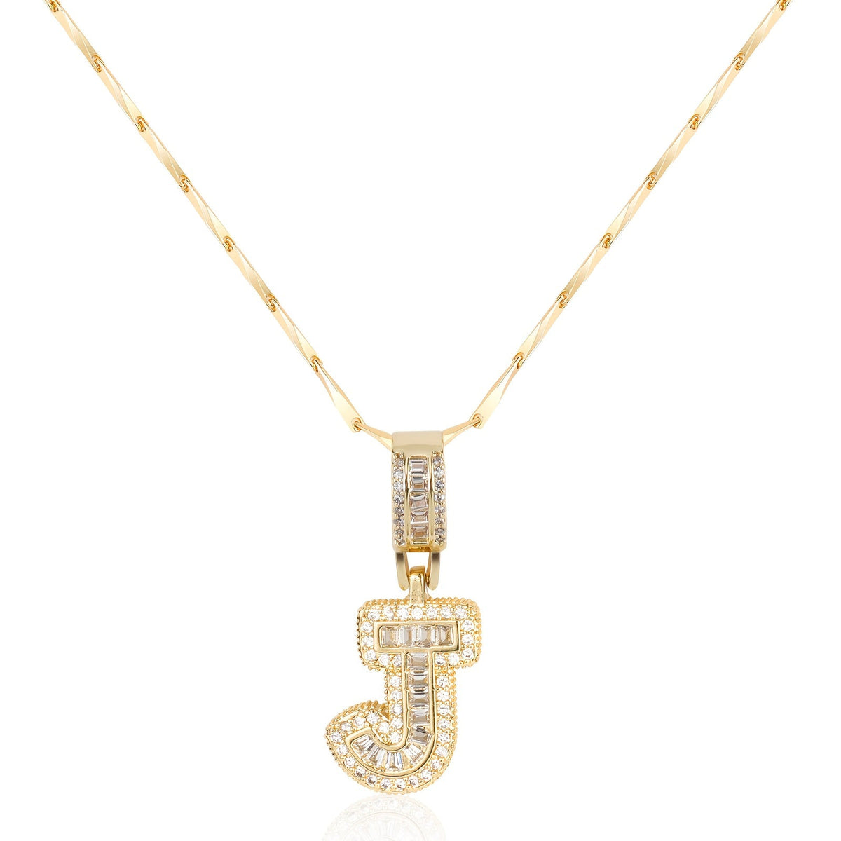 Bold Initial Necklace — product detail