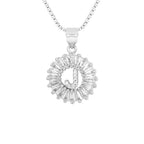 Circle Initial Necklace — product detail