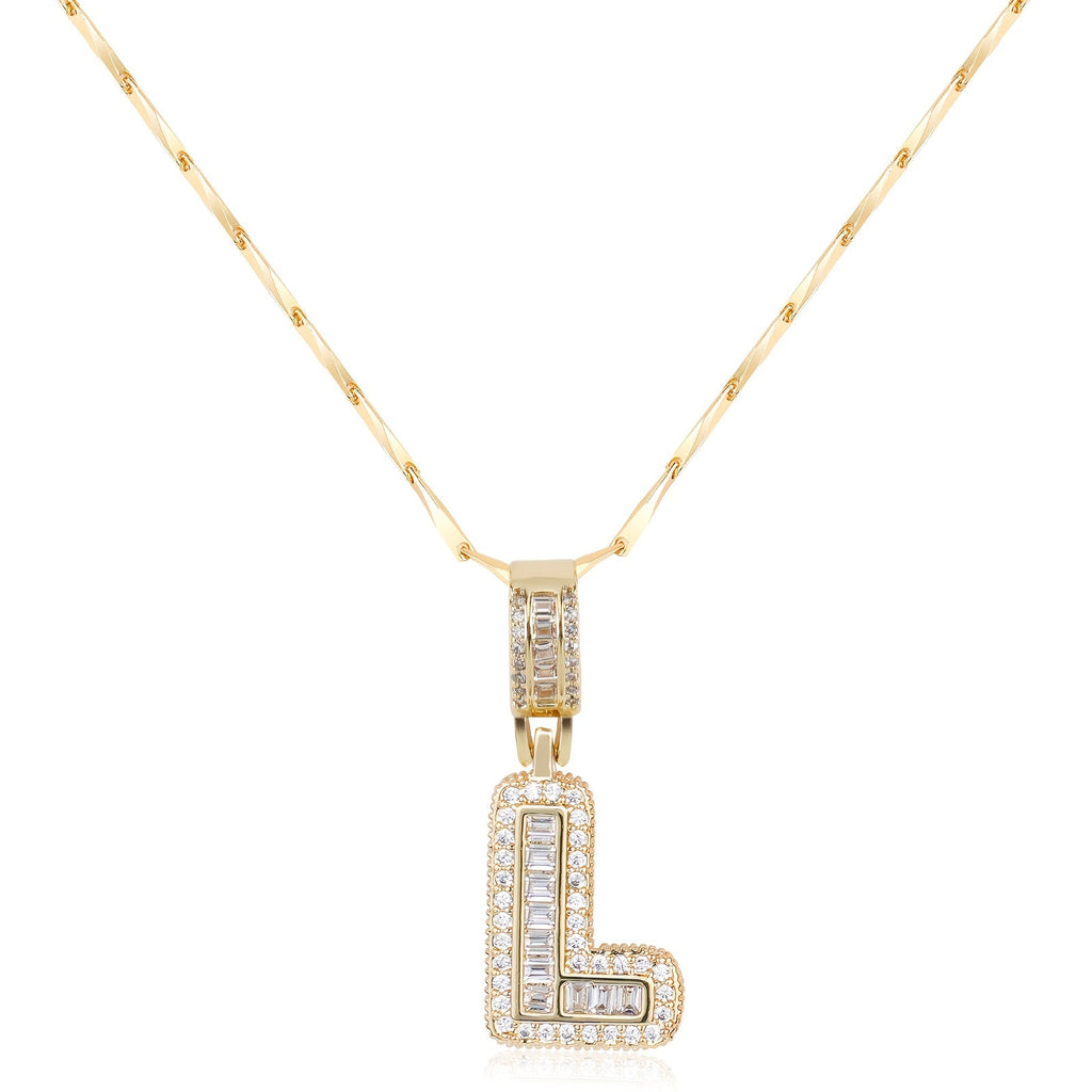 Bold Initial Necklace — product detail