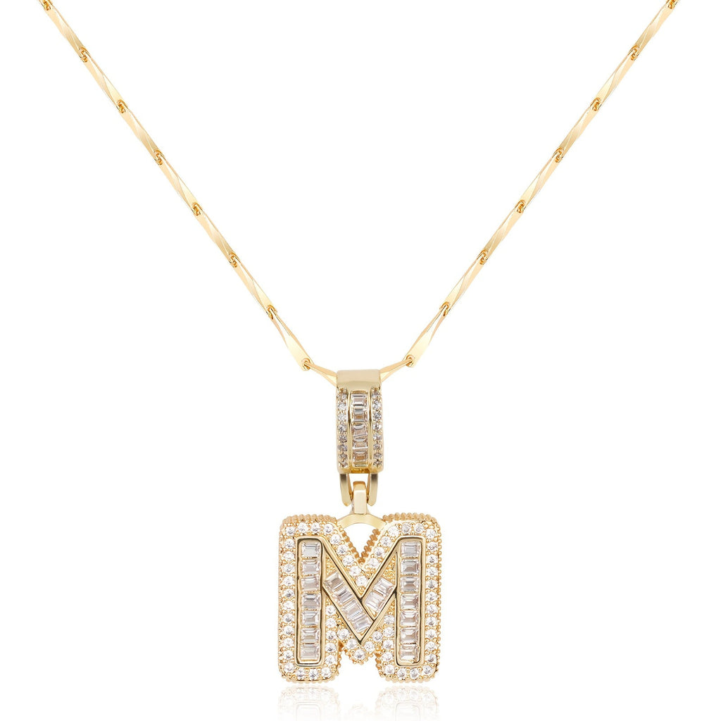 Bold Initial Necklace — product detail