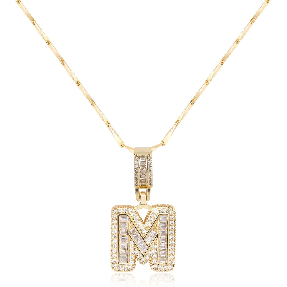 Bold Initial Necklace — product detail