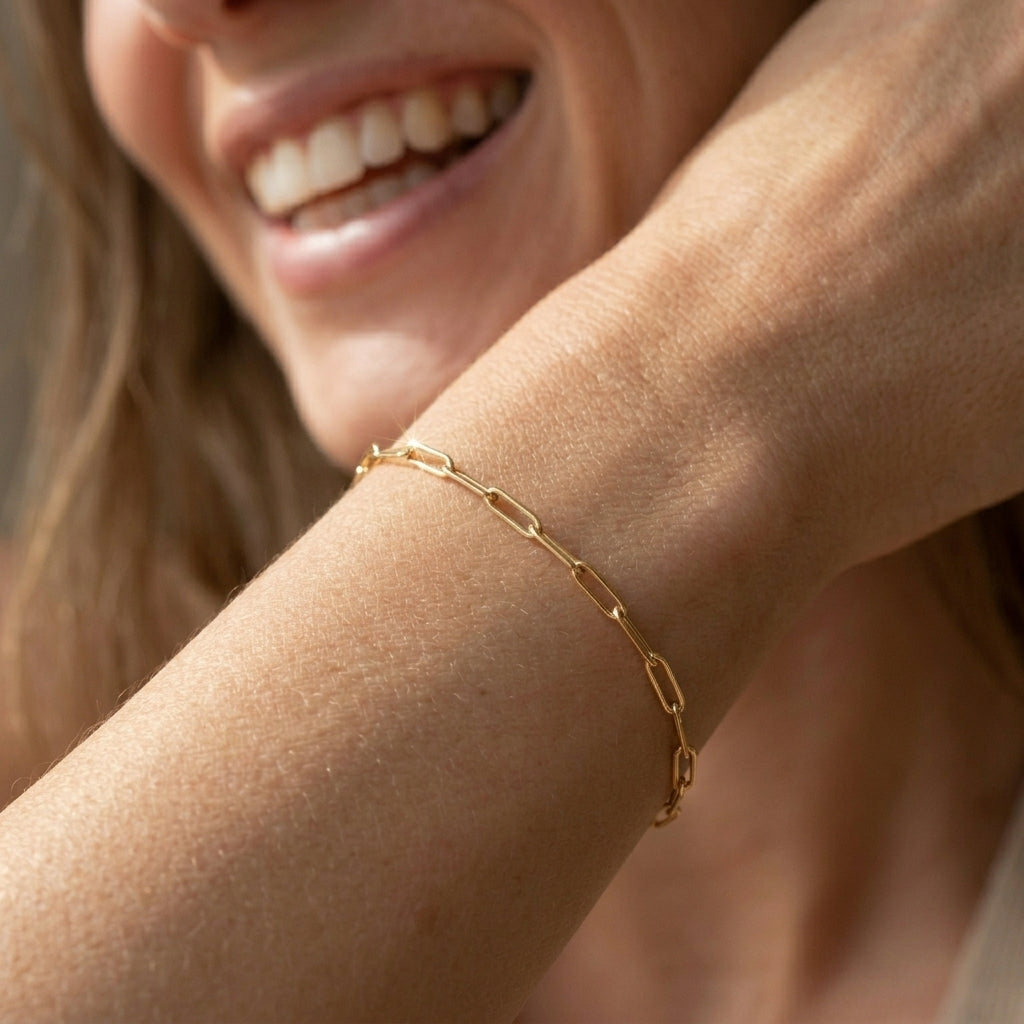 Evelise Classics Paperclip Bracelet — product detail