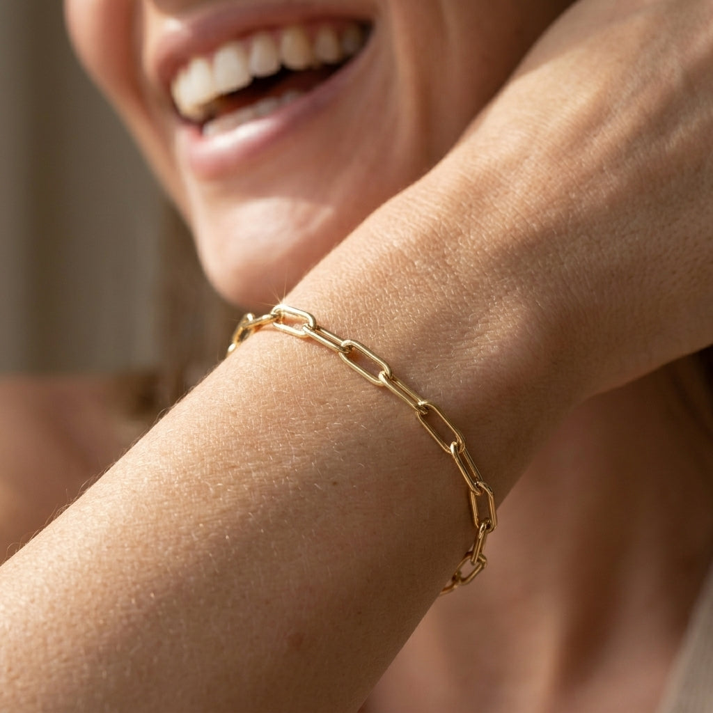 Evelise Classics Paperclip Bracelet — product detail