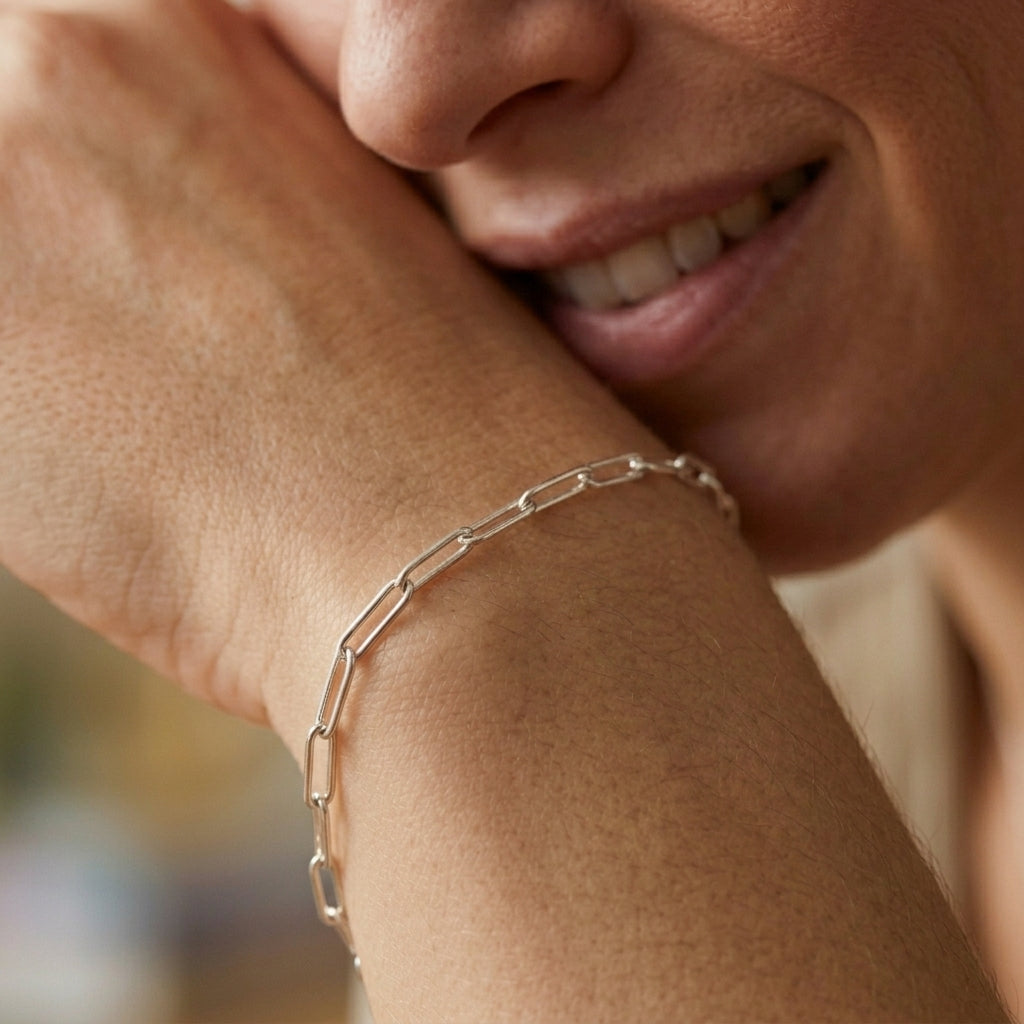 Evelise Classics Paperclip Bracelet — product detail