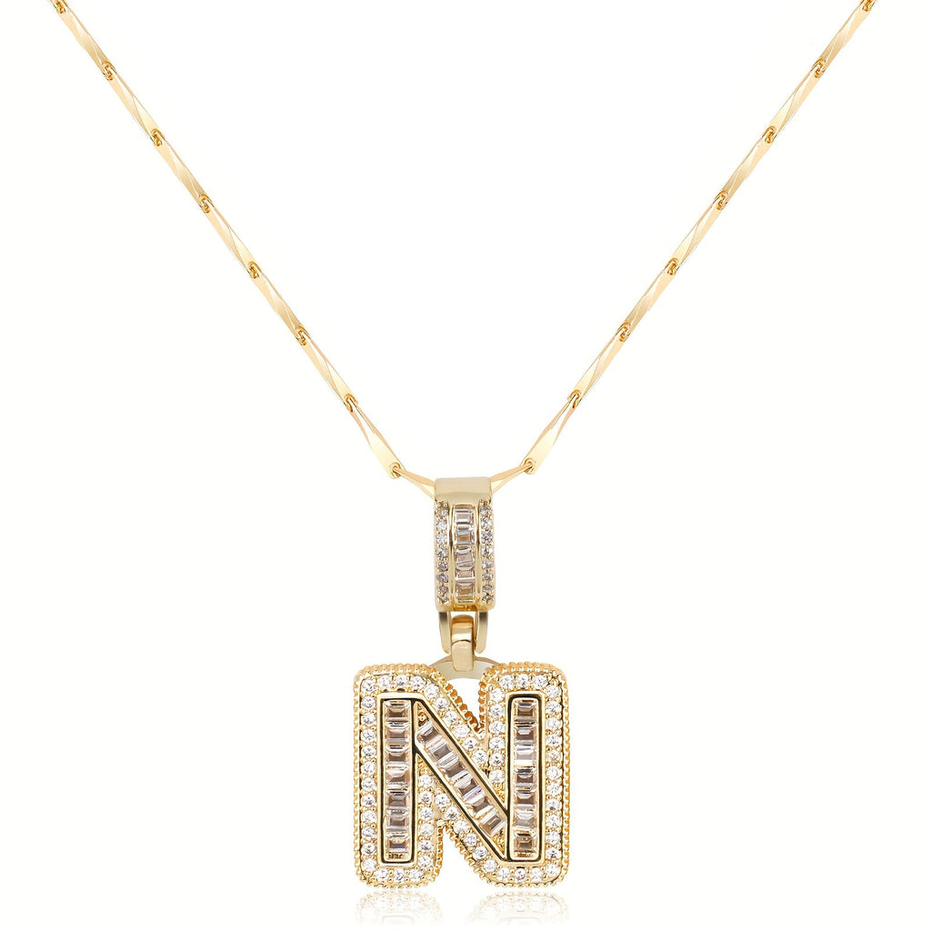 Bold Initial Necklace — product detail