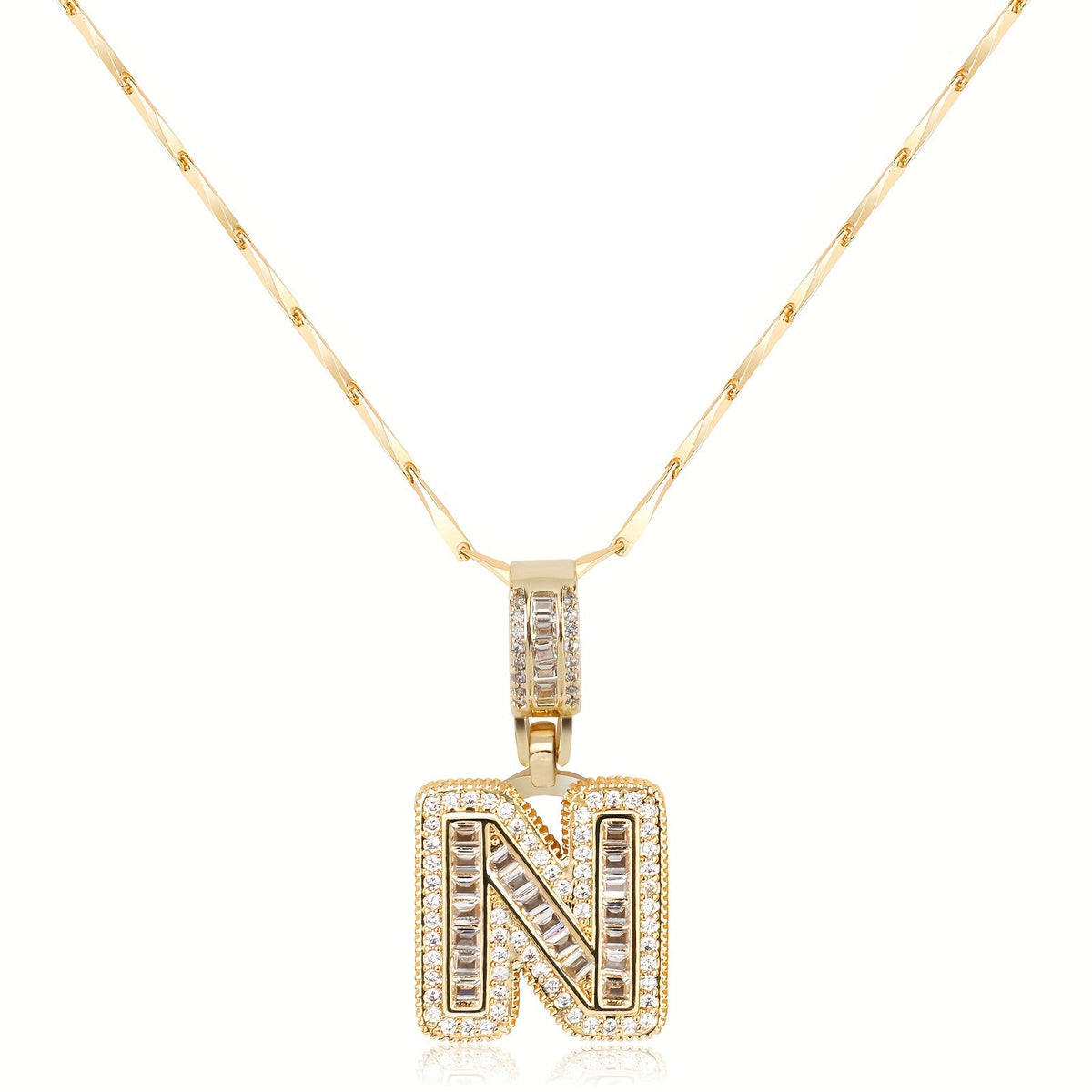 Bold Initial Necklace — product detail