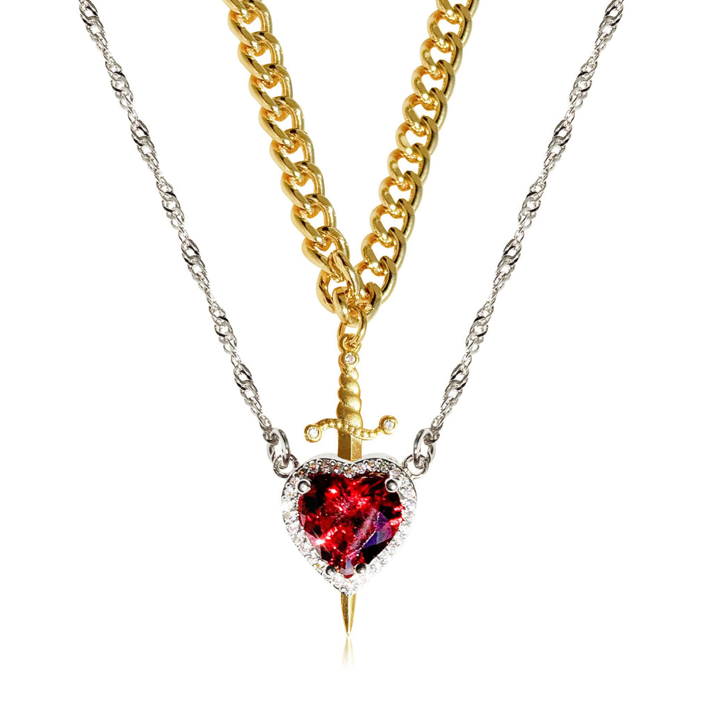 Prince & Princess Couples Necklace Set — product detail