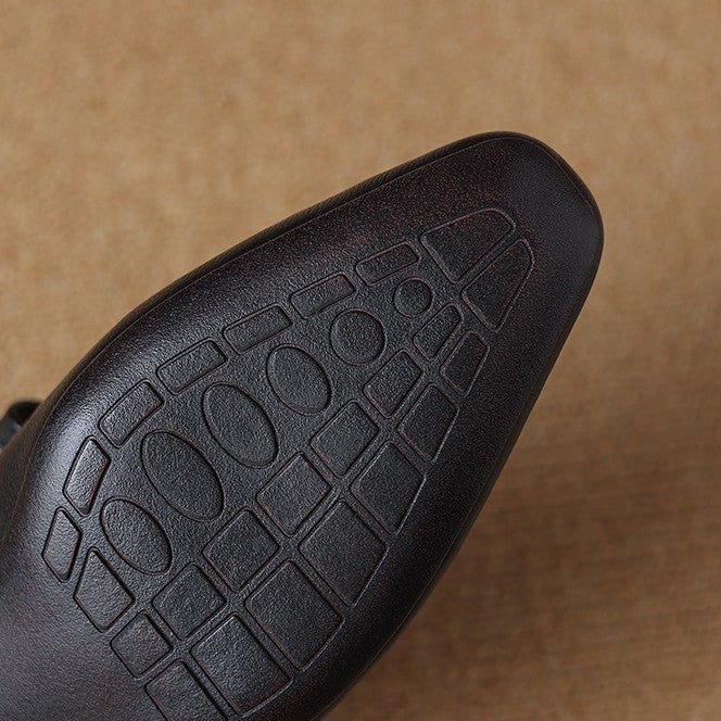 Marvelle Leather Mary Janes