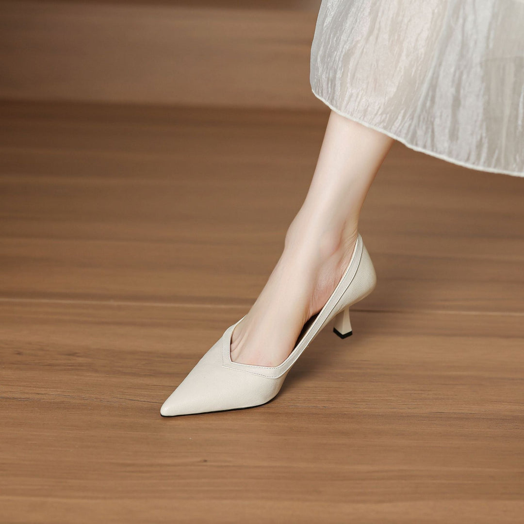 Corva Genuine Leather Heels