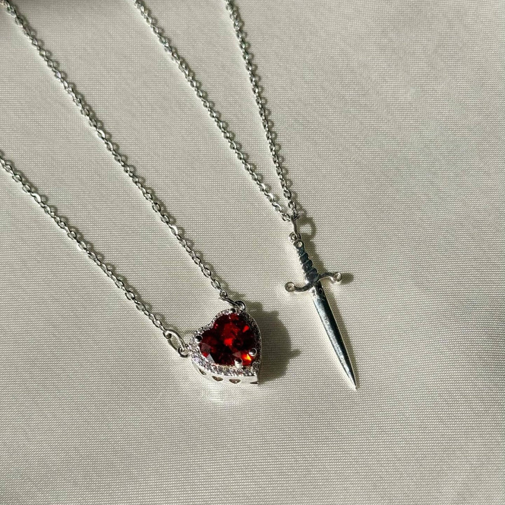 Prince & Princess Couples Necklace Set — product detail