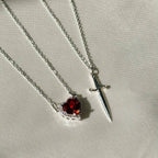 Prince & Princess Couples Necklace Set — product detail