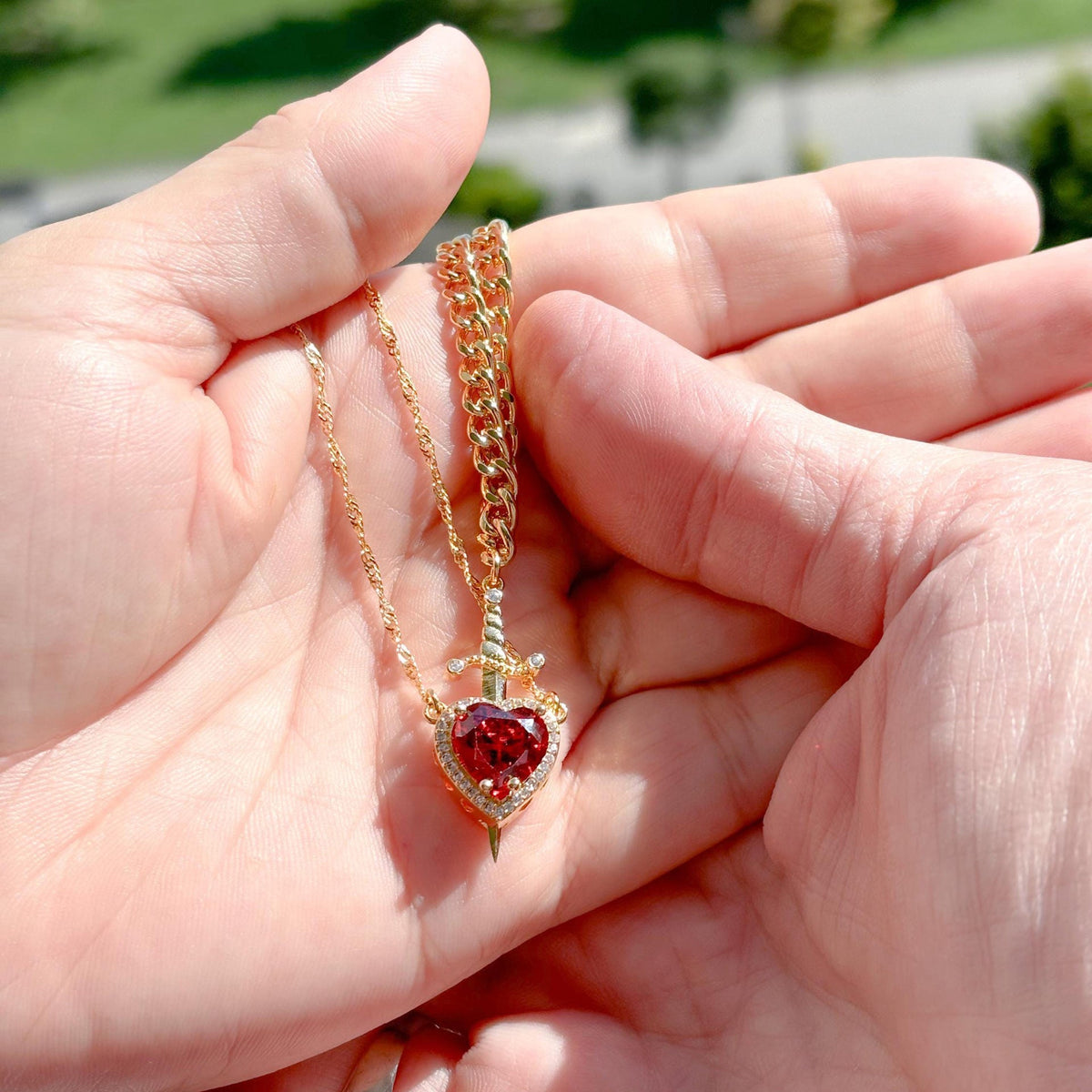 Prince & Princess Couples Necklace Set — product detail